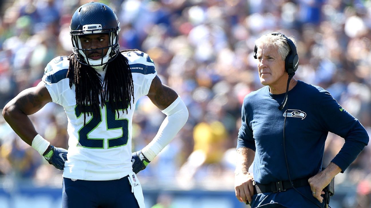 Seahawks' Richard Sherman: no regrets for sideline outburst