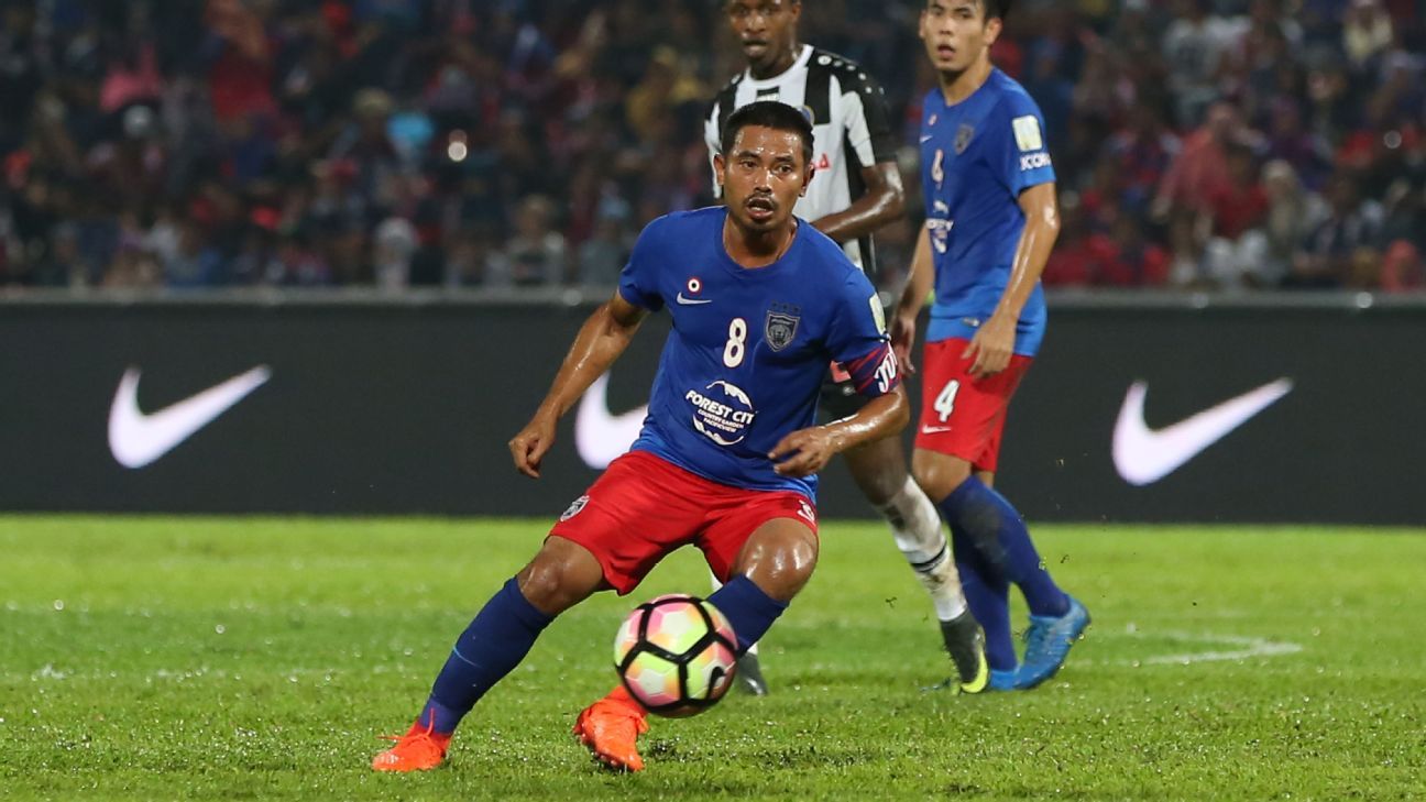 Johor Darul Ta'zim vs. Melaka - Football Match Report - April 9, 2017 - ESPN