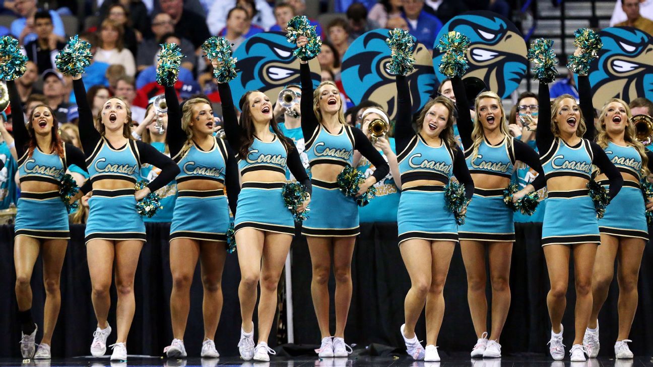 Coastal Carolina Chanticleers cheerleading suspended after team members  discussed escort work - ESPN