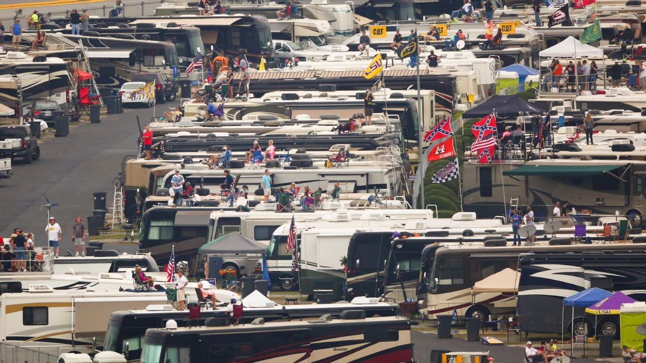 New premium infield RV area planned near Talladega's startfinish line