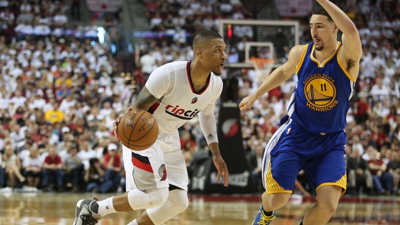 Warriors' New Alternate Jersey Features Same Design As Damian Lillard's  Tattoo - Blazer's Edge