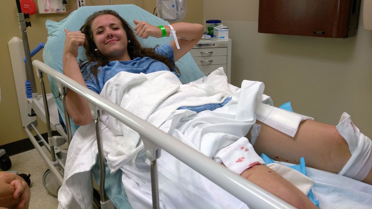 Softball player Caitlyn Taylor on attack and recovery after shark ...