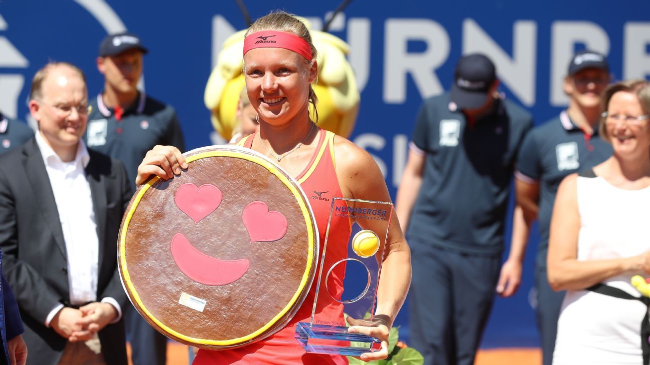 Kiki Bertens beats Barbora Krejcikova to retain Nuremberg Cup title - ESPN