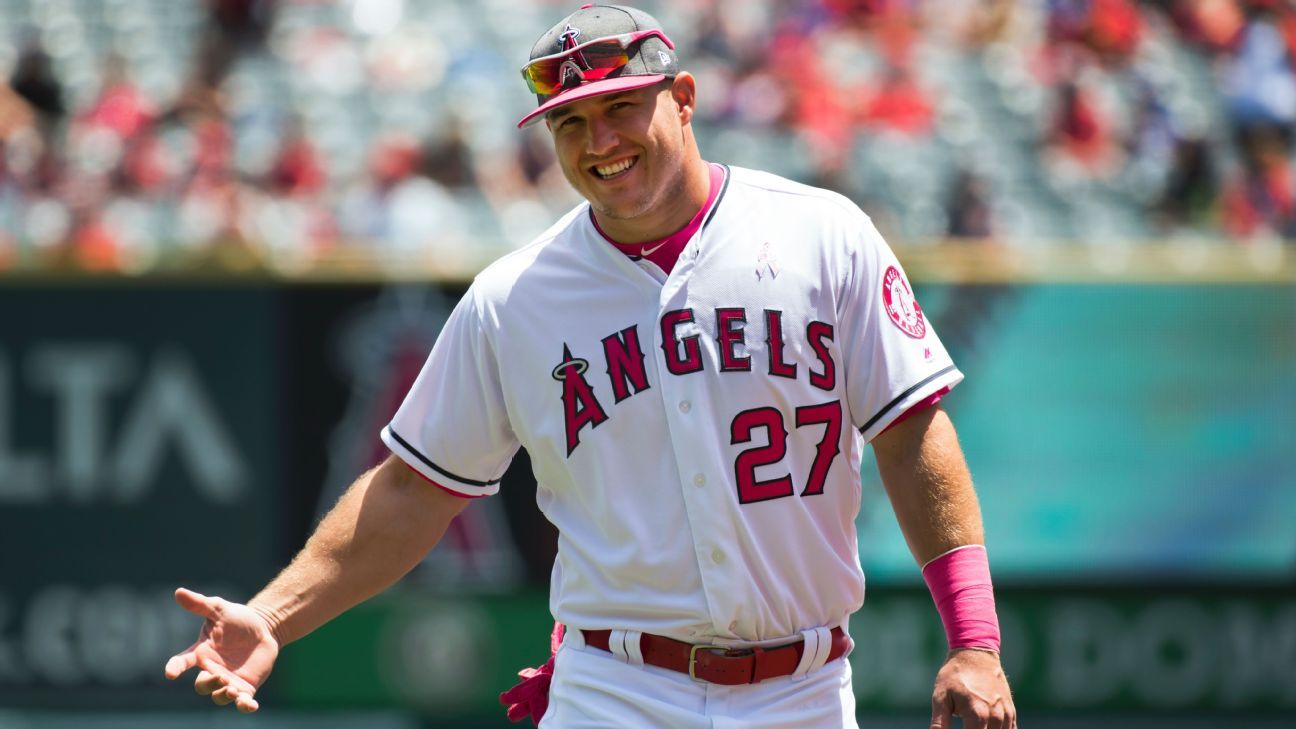 MLB Inside Mike Trout s Thumb Procedure Recovery Process