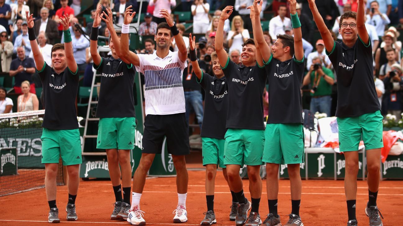 French Open men's thirdround results Friday ESPN