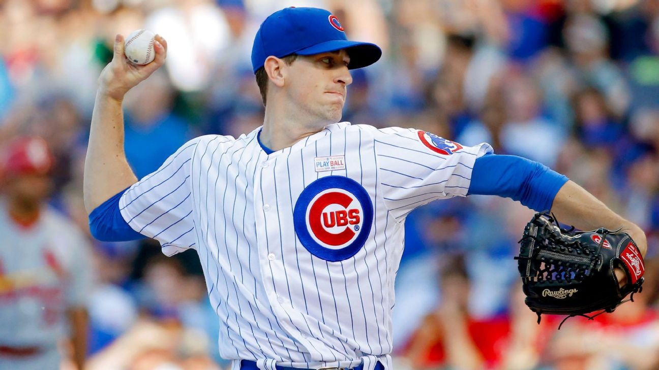 Cubs sign Kyle Hendricks to extension through 2023 with vesting