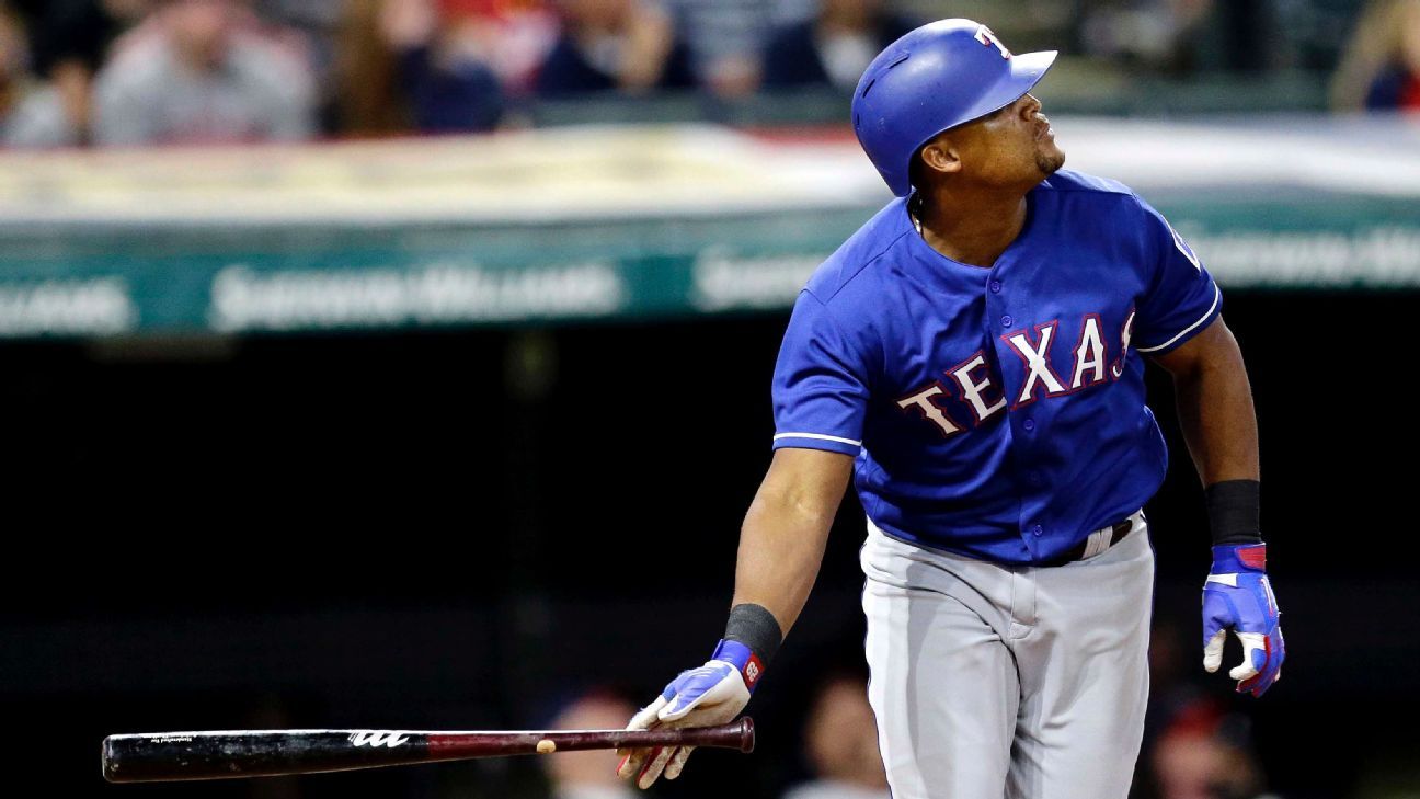 Texas Rangers' Adrian Beltre doubles for 3,000th hit; 31st player