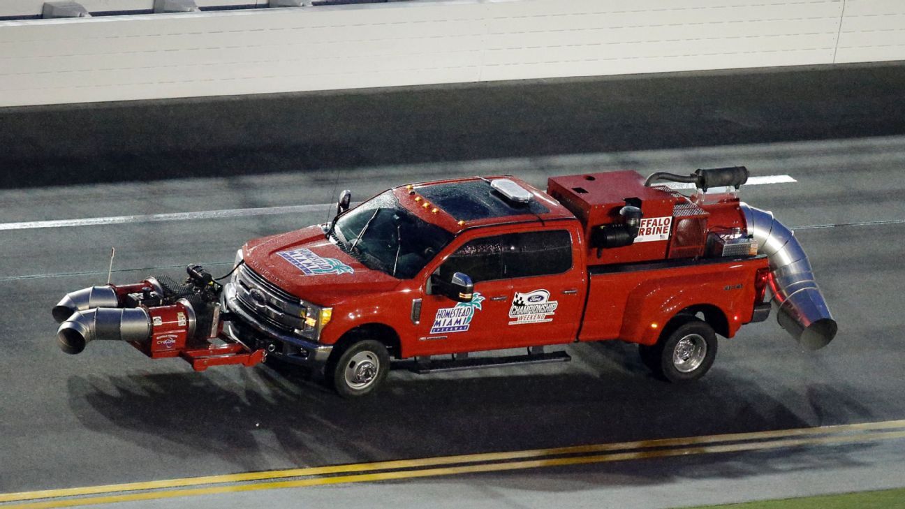 NASCAR jet dryer employed to help reopen I-95