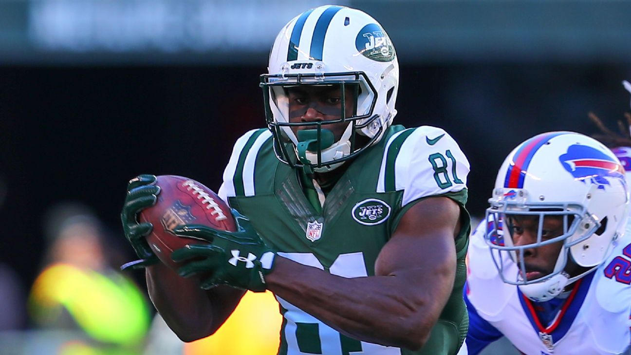 How does Quincy Enunwa's injury impact Jets' wide receiver depth chart?