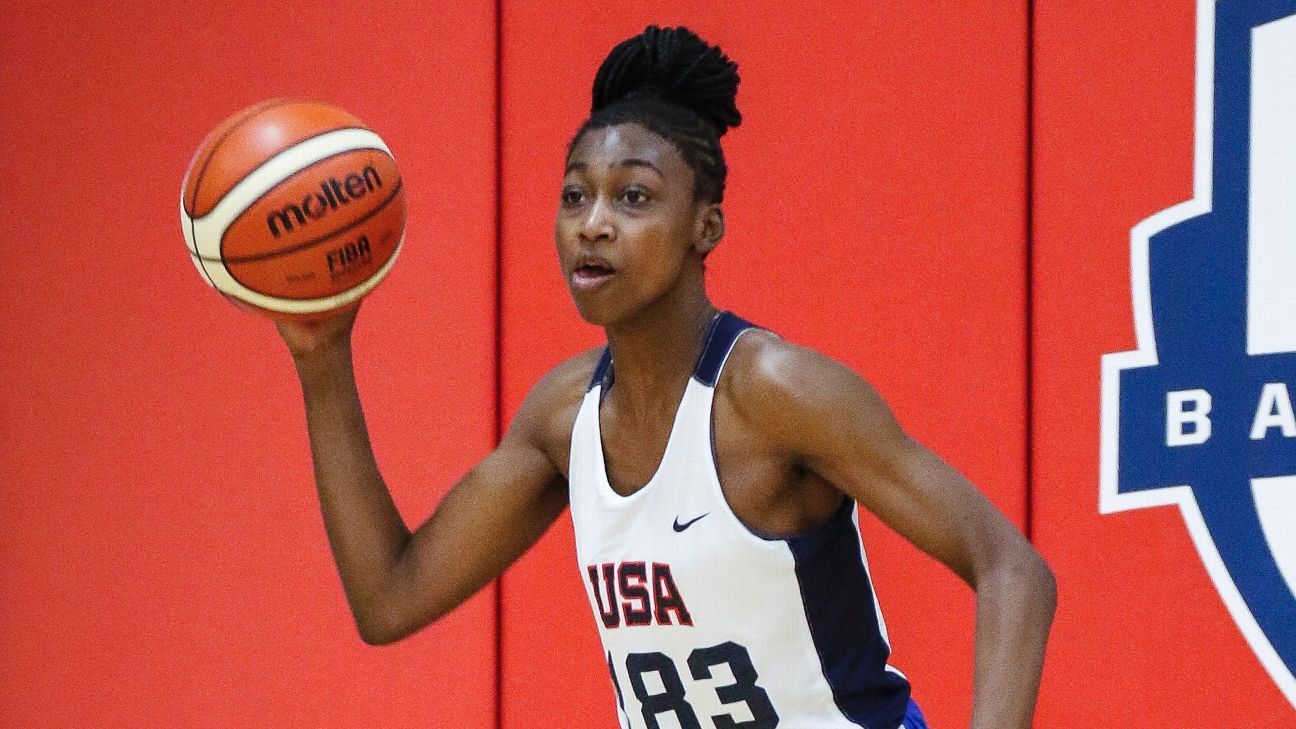 Women's basketball recruit Diamond Miller helps USA win gold medal with