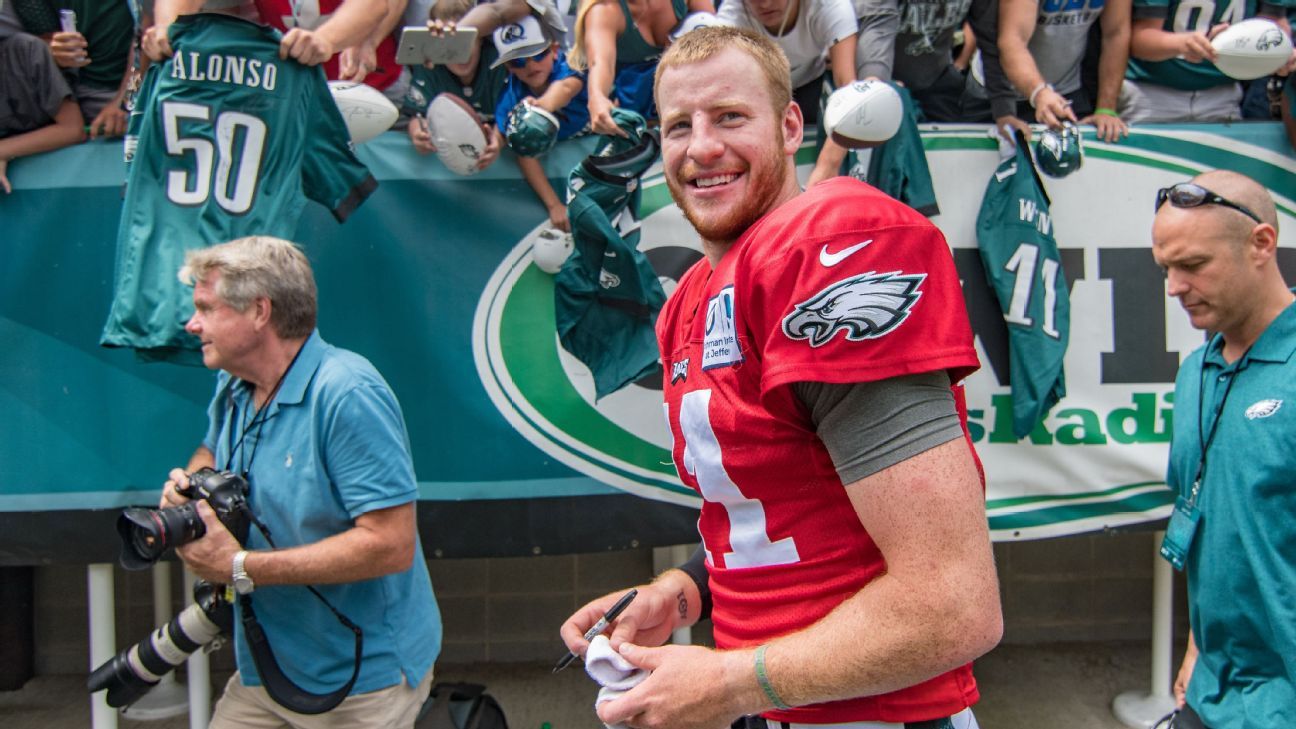 Carson Wentz doesn't fear his aggression, even if this could be