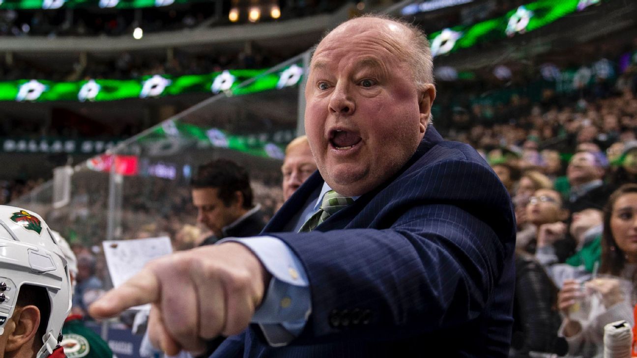 Bruce Boudreau embraces excitement — and nerves — in return to Minnesota:  'It's going to be hard coaching against them' - The Athletic