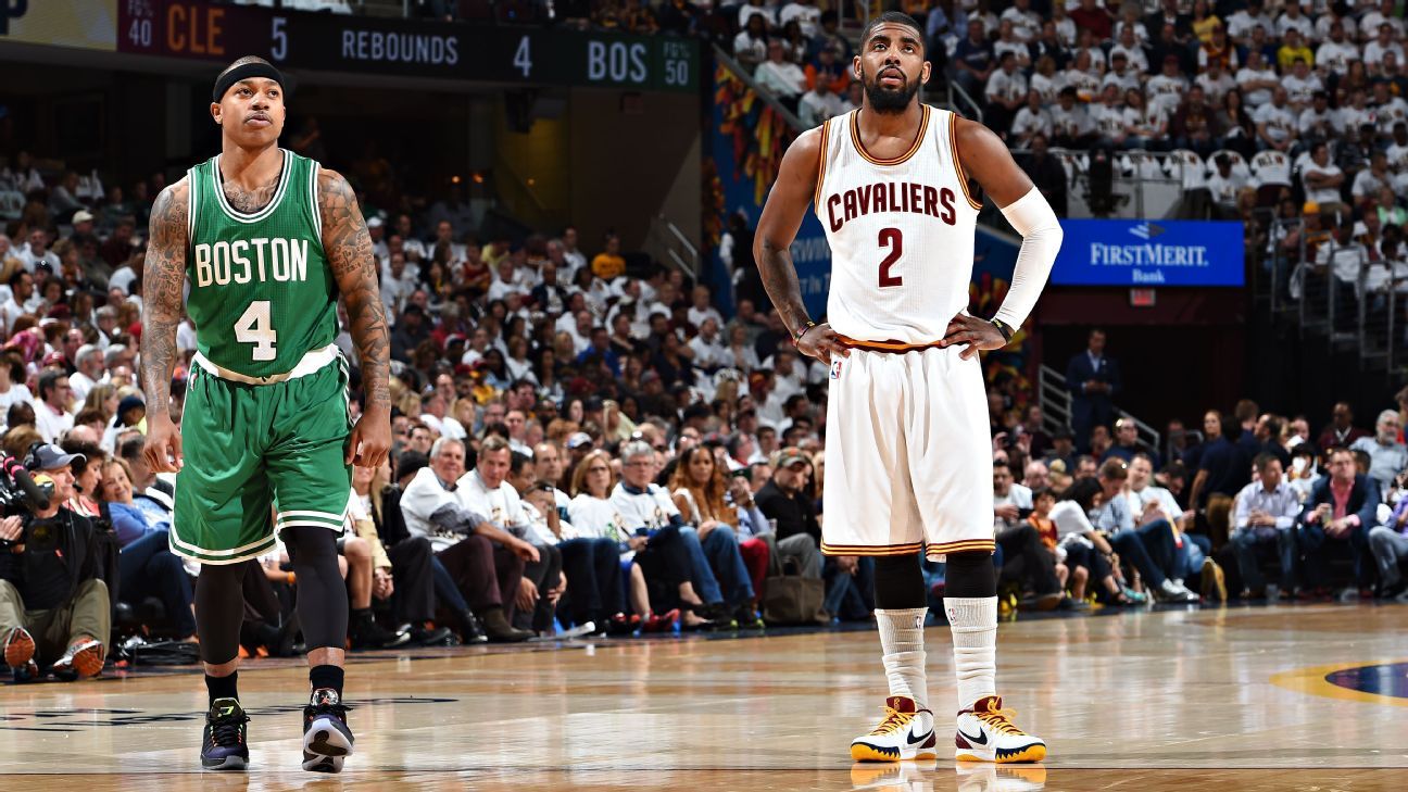 Cavs deal Kyrie to Celtics for Isaiah, Nets pick