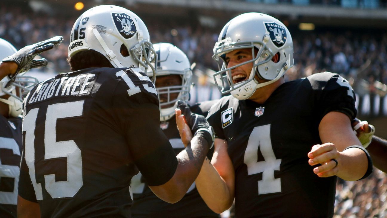 Derek Carr 'begged' Michael Crabtree not to leave Raiders 'I miss