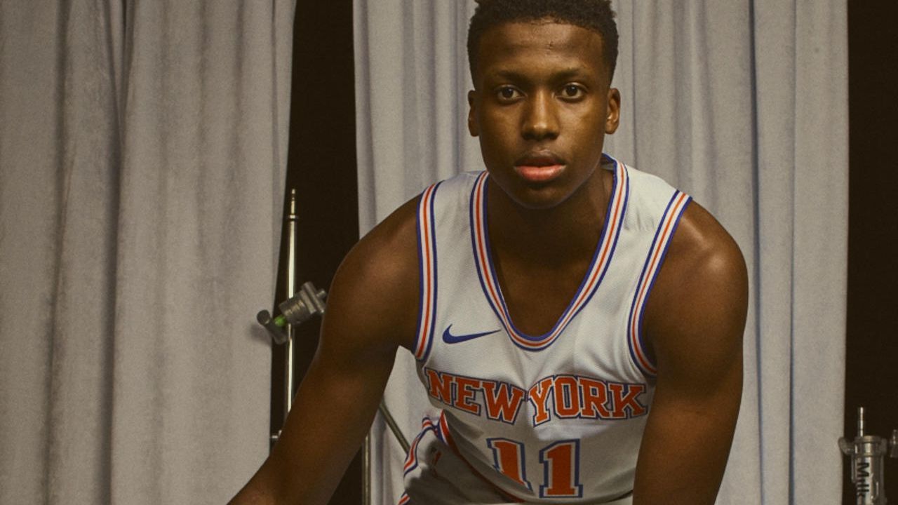 New York Knicks Alternate Uniform - National Basketball