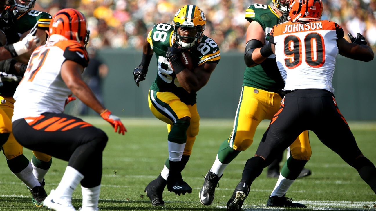 Ty Montgomery moving to RB full time for Green Bay Packers – The