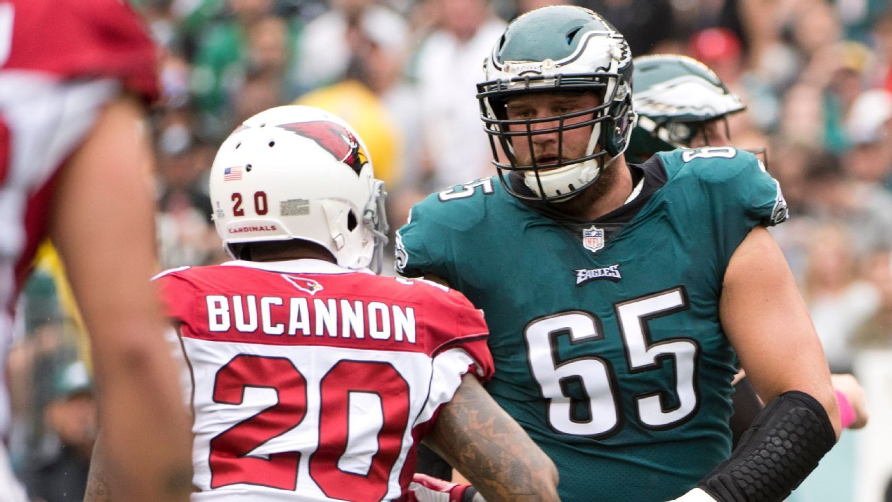 ESPN] How Eagles OT Lane Johnson found his happiness after nearly