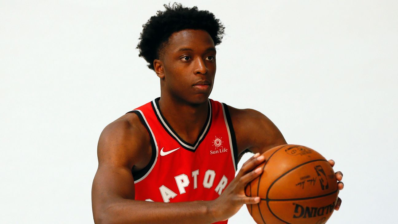 Raptors await full return of 'unbelievable kid' OG Anunoby