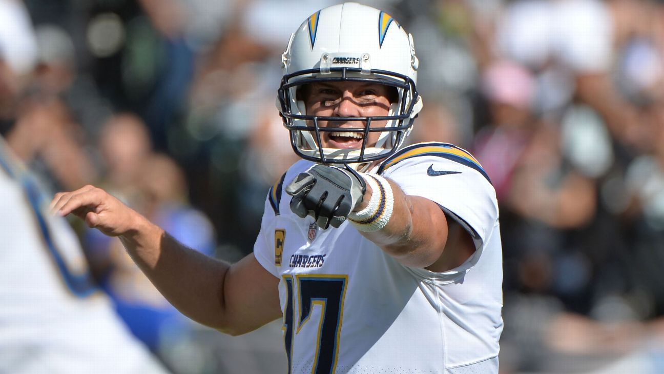 Chargers QB Philip Rivers clears concussion protocol, set to start