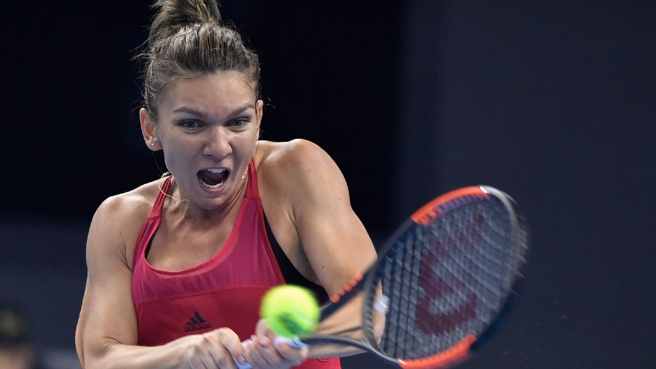 Top-ranked Simona Halep beats Caroline Garcia at WTA Finals - ESPN