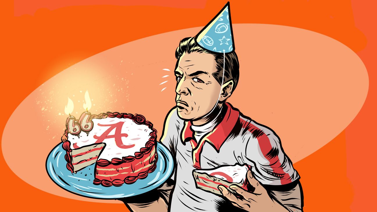 Alabama Crimson Tide coach Nick Saban birthday best stories