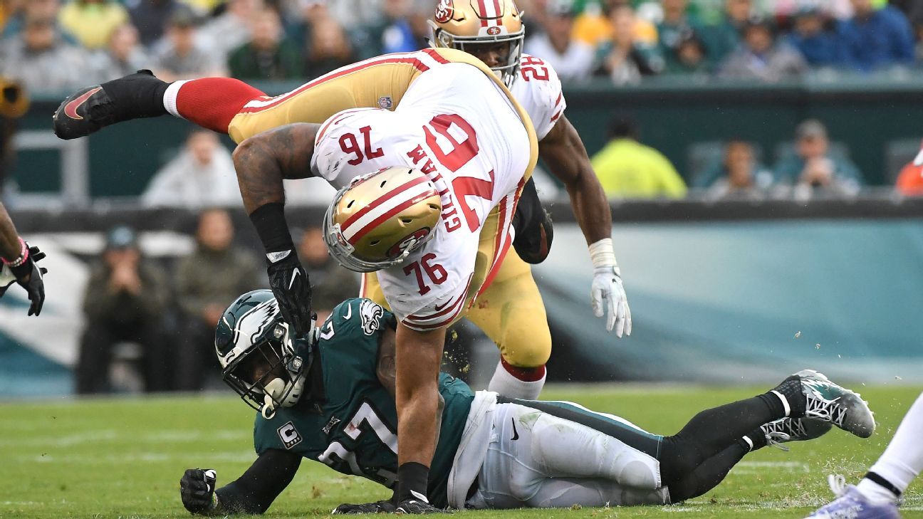 NFL: 49ers' Pierre Garcon, Joshua Garnett out vs. Buccaneers