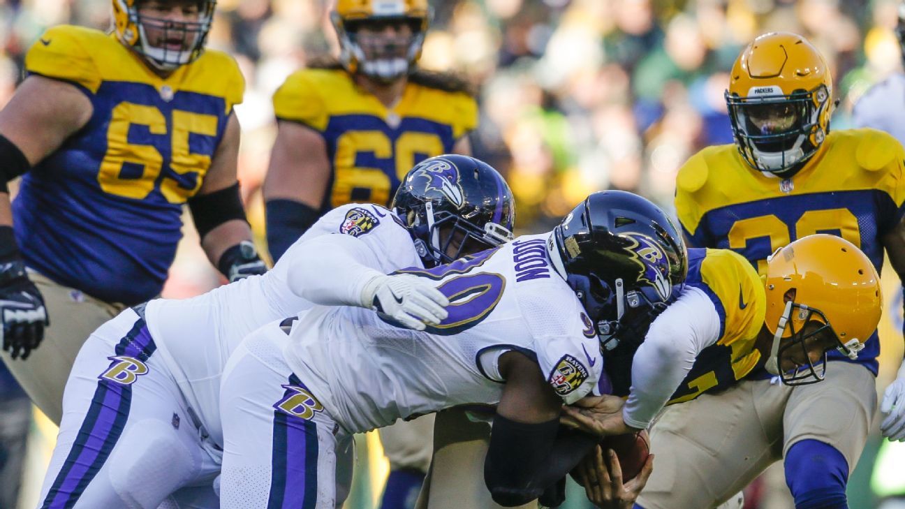 Ravens vs. Packers: a home shutout exactly 11 years in the making 