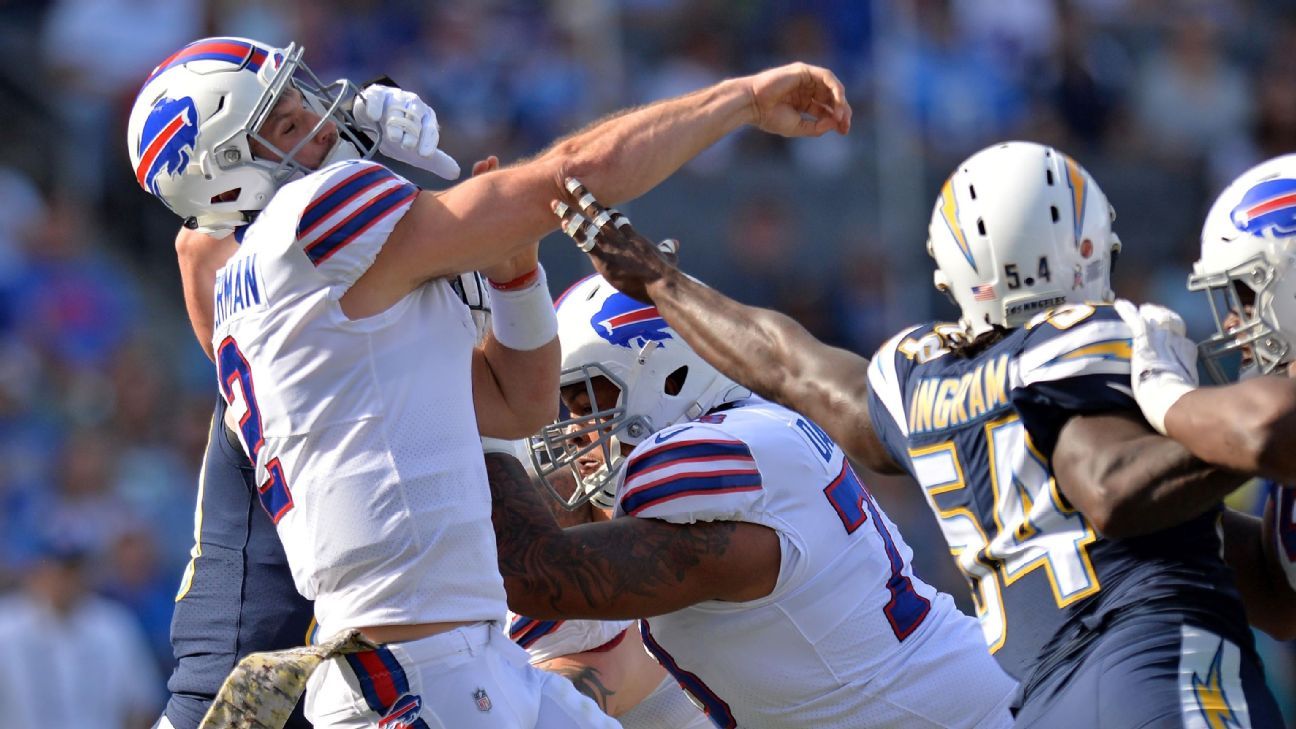 ESPN thinks QB Nathan Peterman is Buffalo Bills' 'offseason standout'