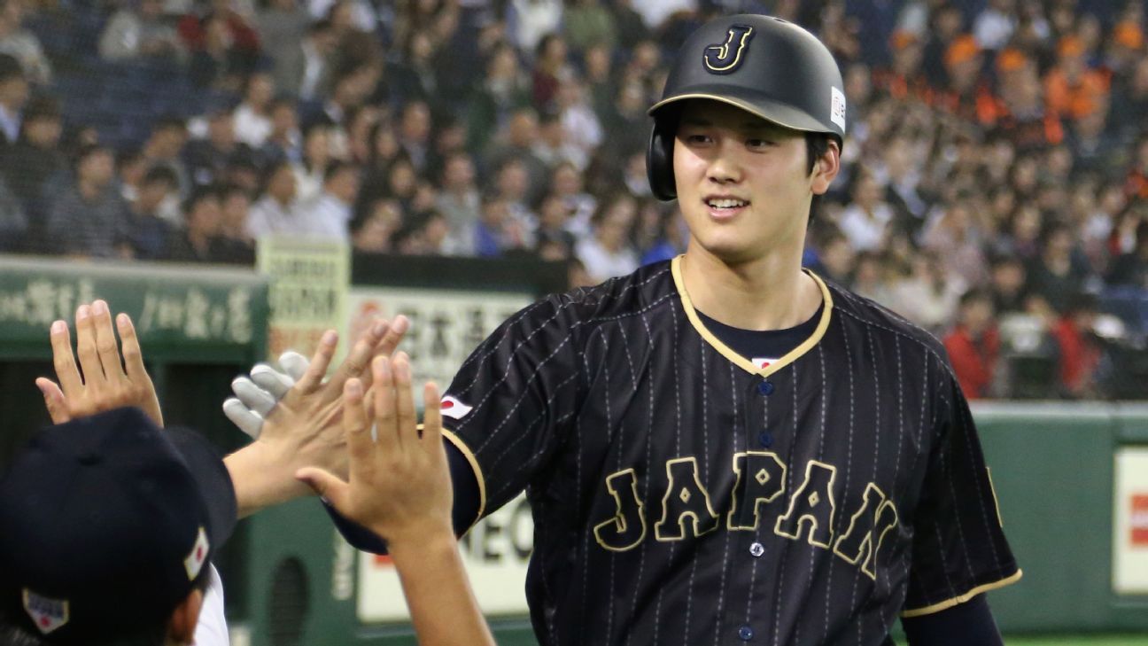 Japanese star Shohei Ohtani throws 102 mph and hits homers. Now you gotta  sign him.