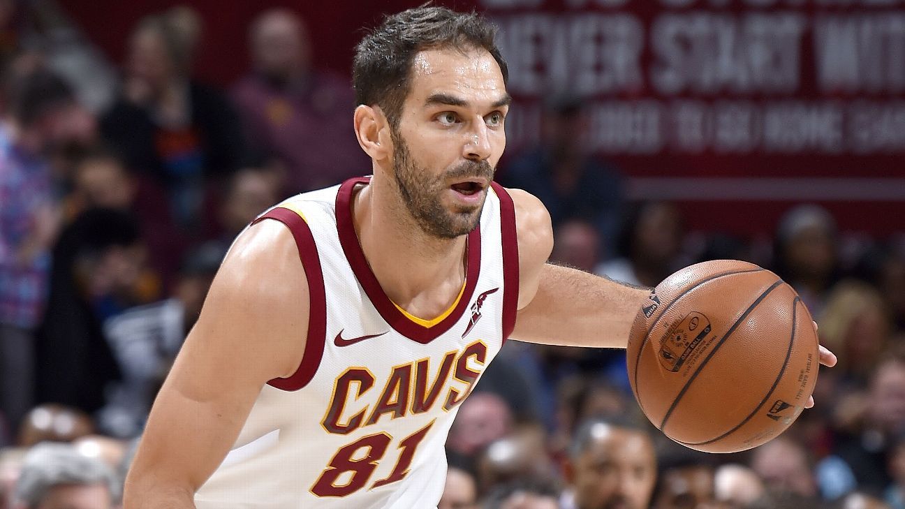 Cleveland Cavaliers - Jose Calderon Fast Break Replica NBA Jersey ::  FansMania