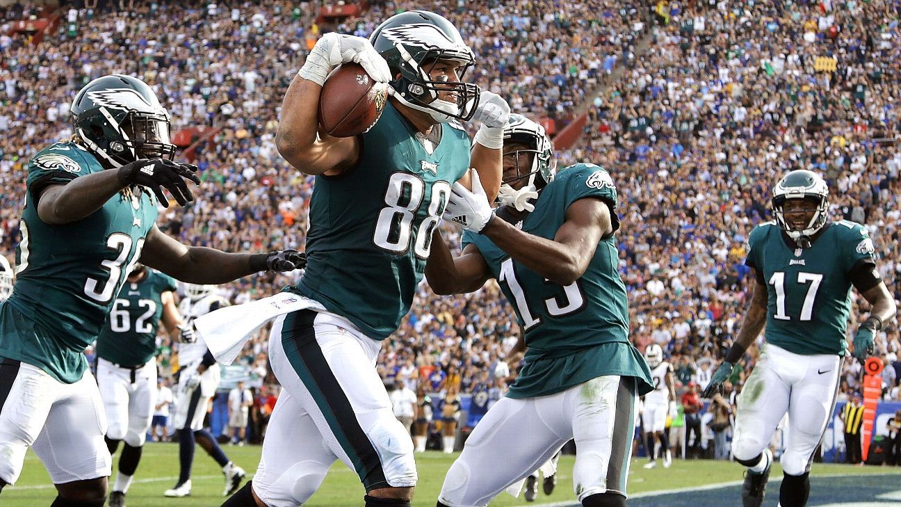 Philadelphia Eagles to lose tight end Trey Burton in free agency to Chicago  Bears: reports 