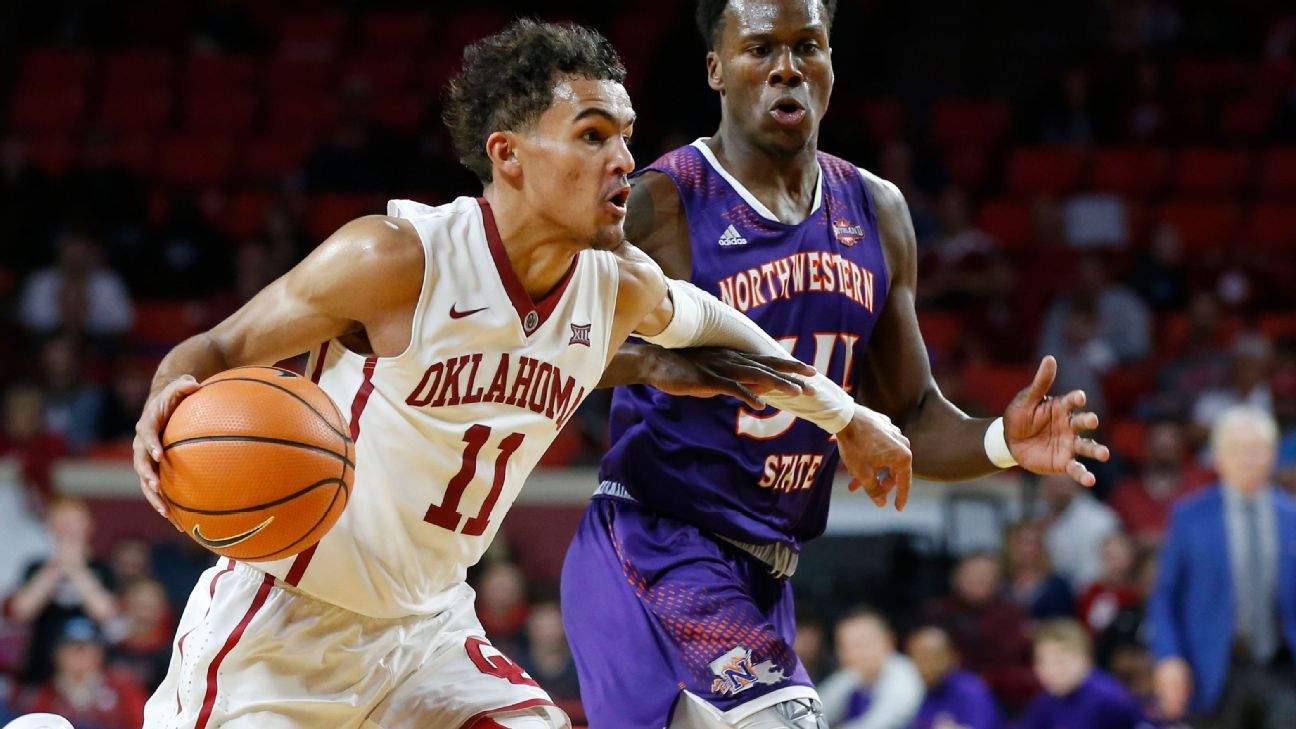 Oklahoma Sooners MBB  Trae Young Breaks Record Held By Stacey