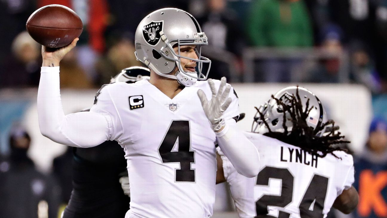 Derek Carr joins Stabler, Gannon as 3time Raiders Pro Bowl QB ESPN