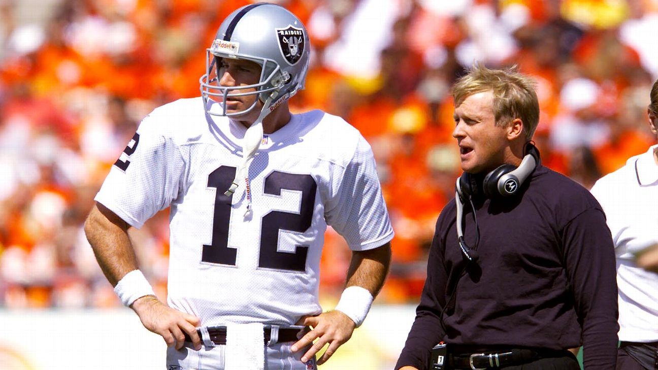 Rich Gannon: Jon Gruden would push Oakland Raiders QB Derek Carr - ESPN -  Las Vegas Raiders Blog- ESPN