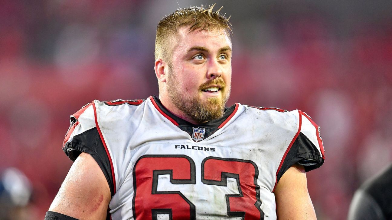 Atlanta Falcons' Ben Garland, Academy grad and Air Guardsman, wins