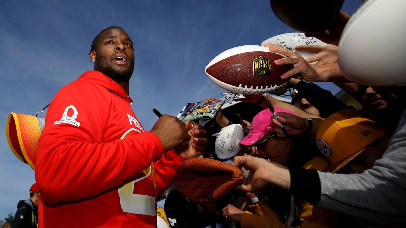 Pro Bowl RBs support bigmoney 'guinea pig' Le'Veon Bell ESPN