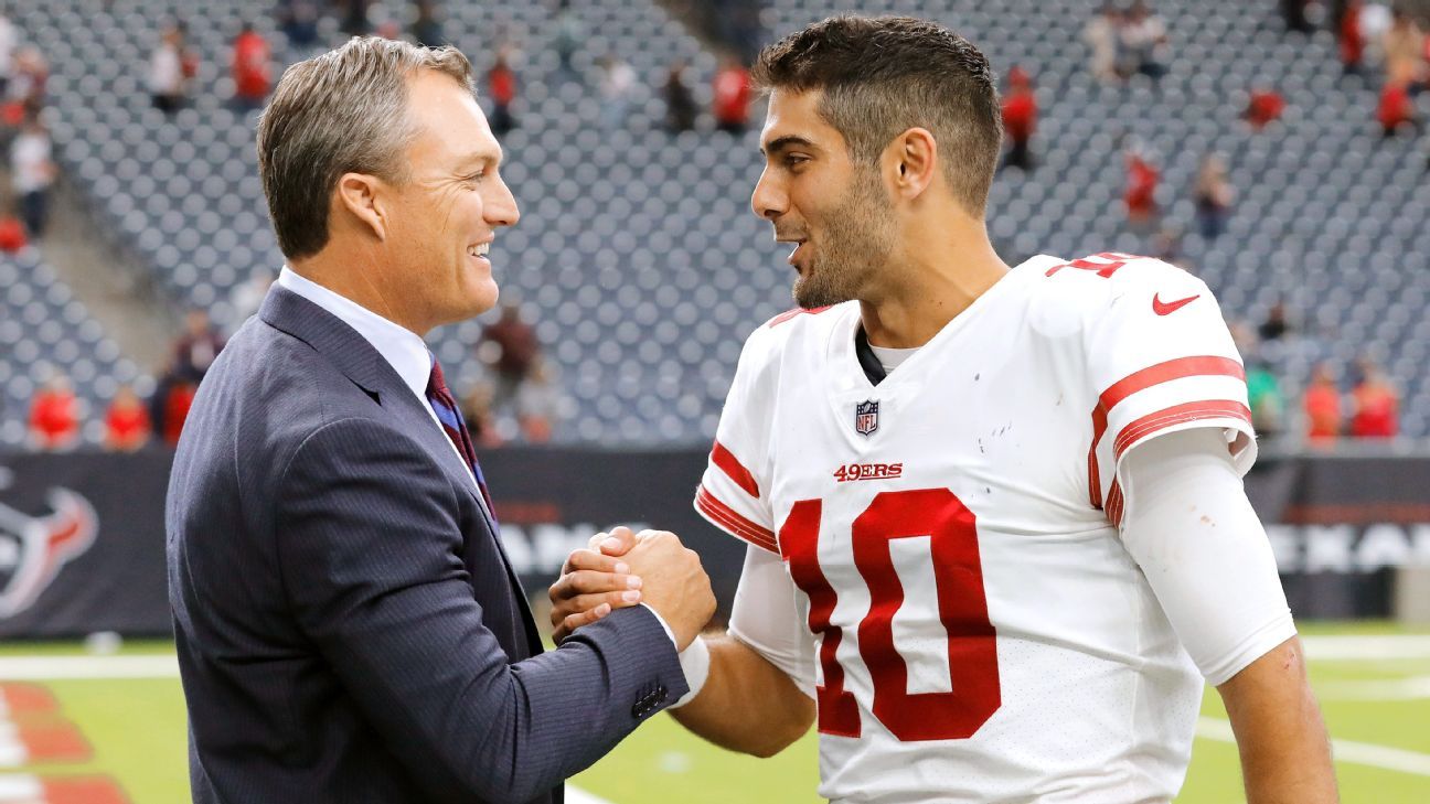 Sold at Auction: Jimmy Garoppolo, 49ers Jimmy Garoppolo authentic signed  jersey