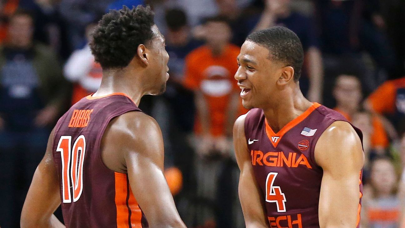 2018 NCAA Tournament Bracket Projections Virginia Tech Hokies ESPN
