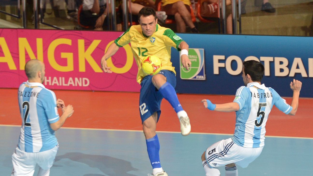 Fifa aprova mudanças nas regras do futsal, que terá laterais