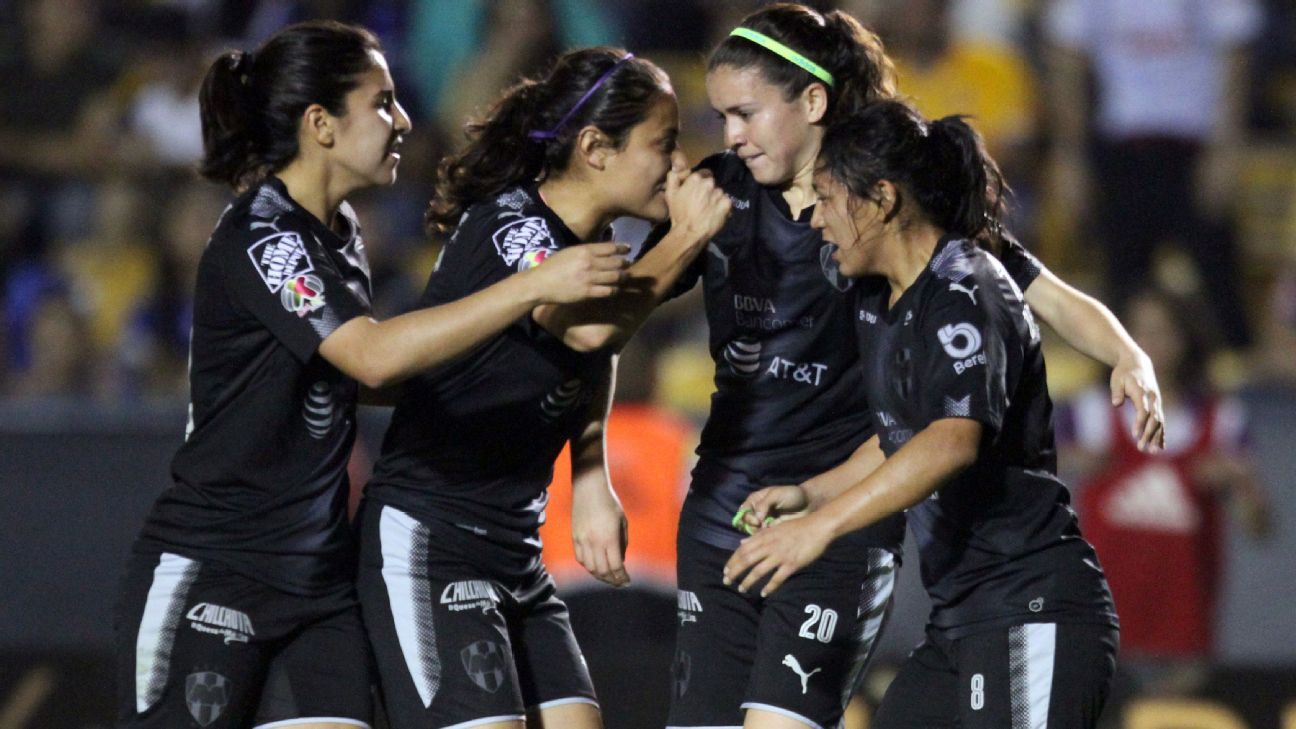 Rayadas sorprende en Clásico Regio femenil ESPN