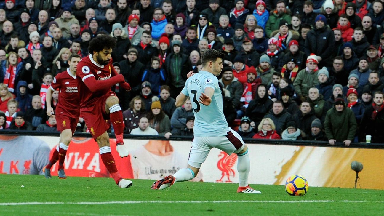 Liverpool vs. West Ham United - Football Match Report ...