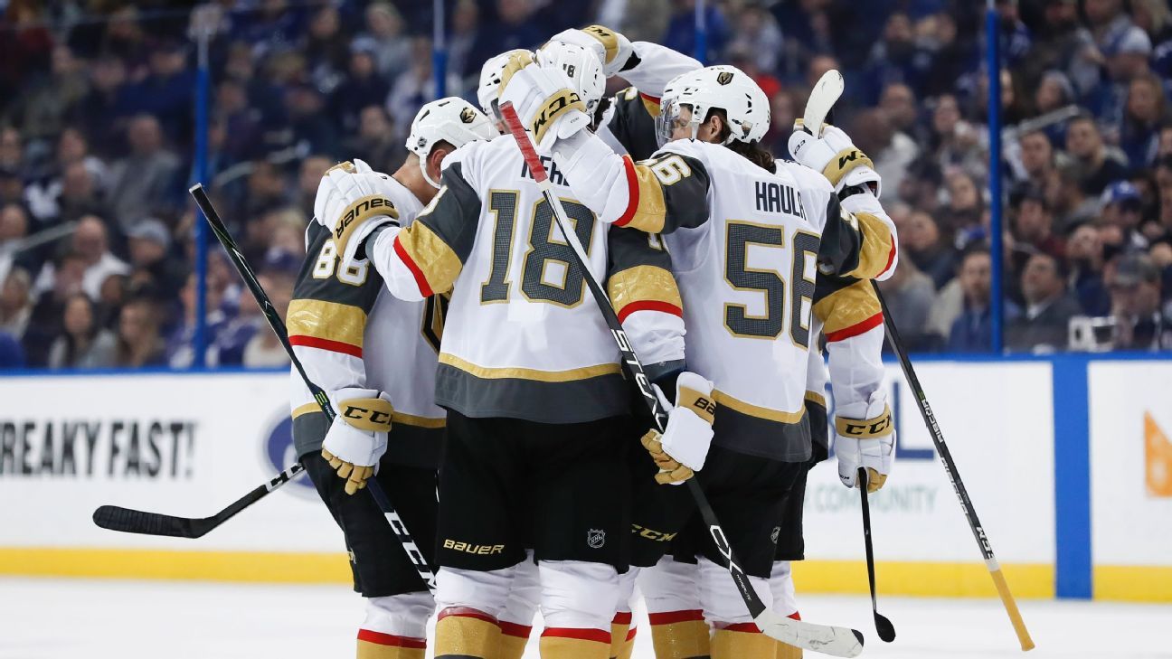 Vegas Golden Knights sweep Los Angeles Kings, become first ...