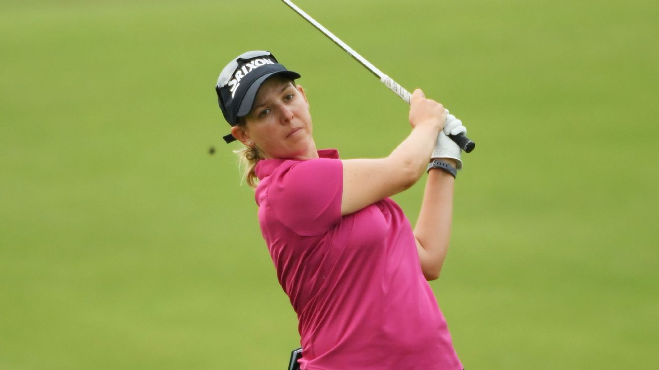 Ashleigh Buhai takes onestroke lead at Women's British Open after