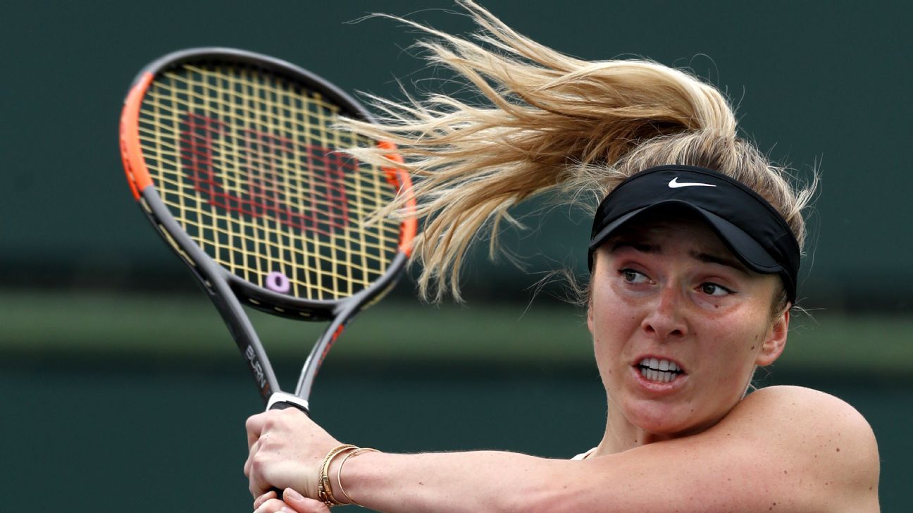 Tennis It's time to take notice of Elina Svitolina, the toughest out