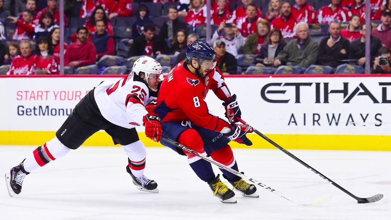 Alex Ovechkin of Washington Capitals finishes season with NHL-best 49 ...