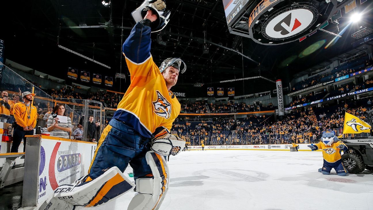 I Just Feel Thankful': Predators Goalie Pekka Rinne Retiring After