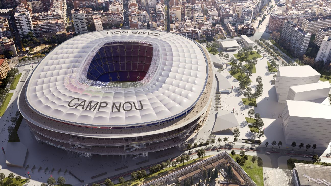 Barcelona close Camp Nou for renovation. Where will they go? - ESPN