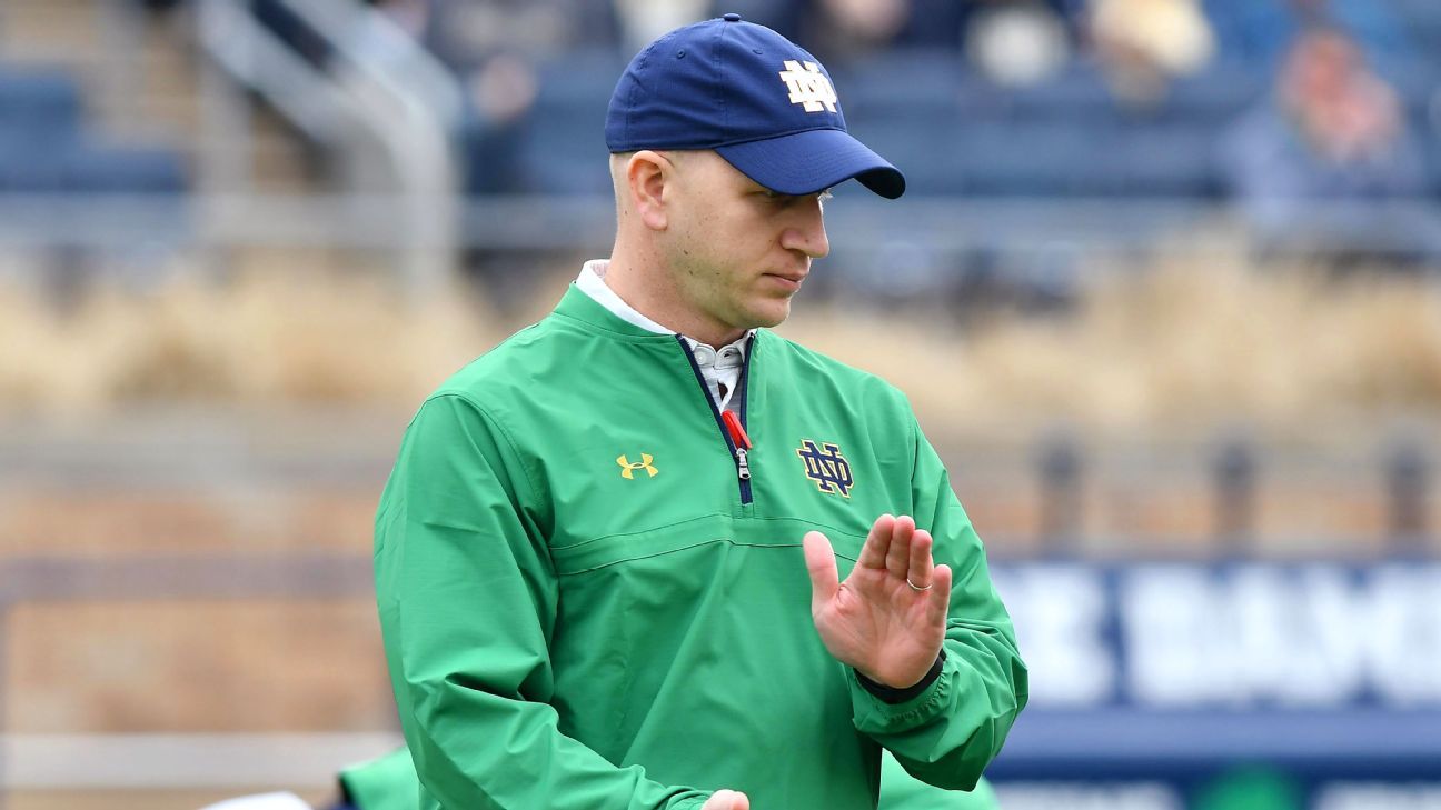 Notre Dame fight for coach Irish DC Clark Leia Vanderbilt Commodore has zero