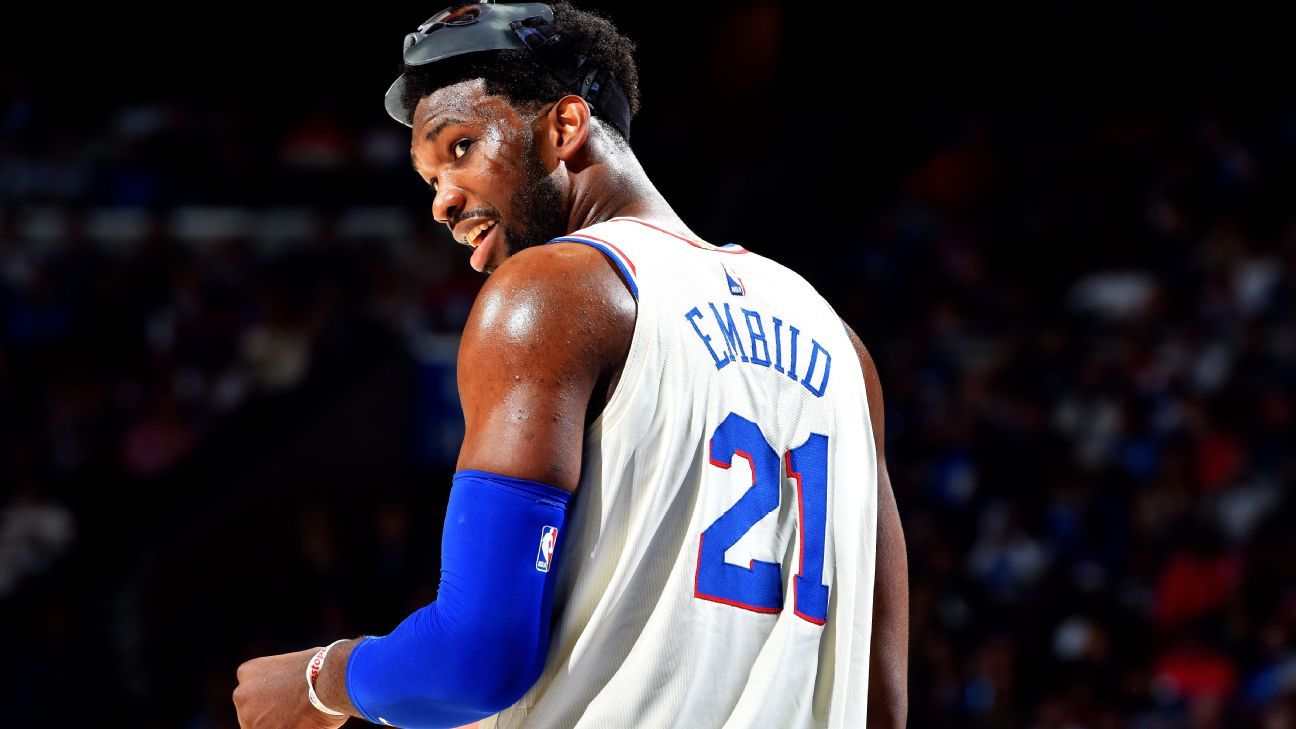Joel Embiid on X: “No one cared who I was until I put on the mask”. The  Phantom of The Process  / X