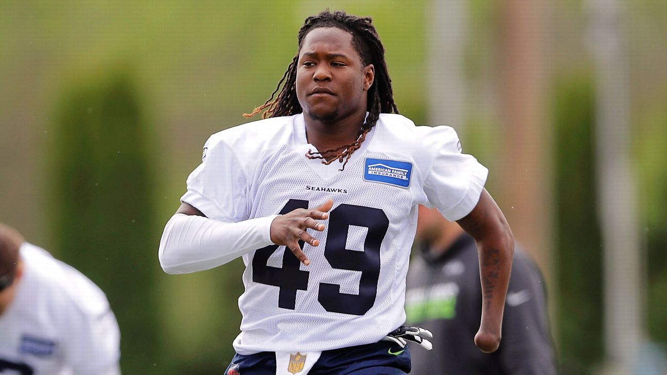 Shaquem Griffin of Seattle Seahawks says 'time to get to work' after draft  day experience - ESPN